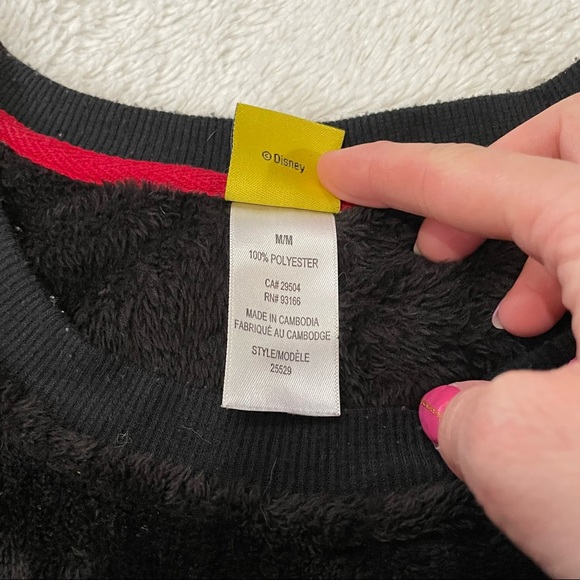 Mickey PJ’s Women Disney Mickey Mouse Fleece 100% Polyester Long Sleeve - Picture 11 of 13